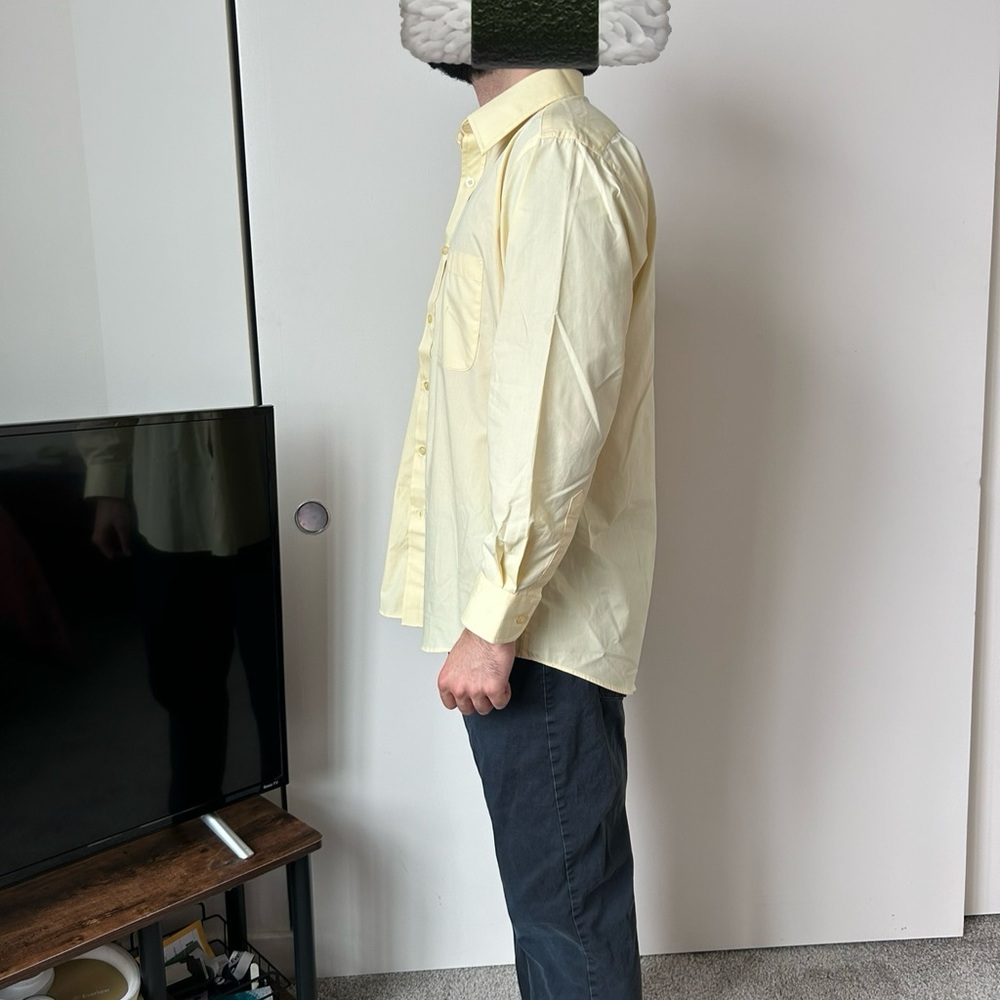 Yellow Button Down - image 3